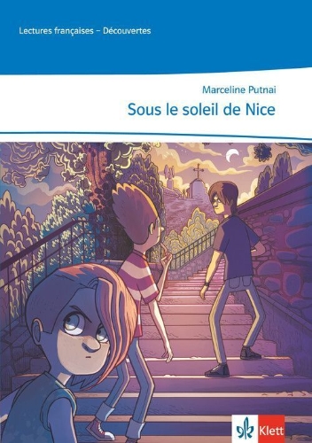 Buchcover und Innenansicht für das Buch: Sous le soleil de Nice