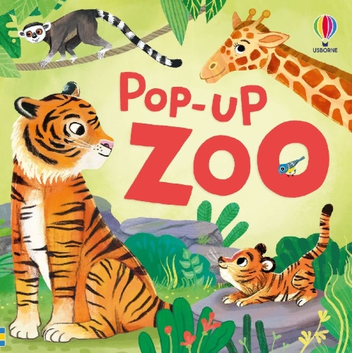 Buchcover und Innenansicht für das Buch: Pop-up Zoo