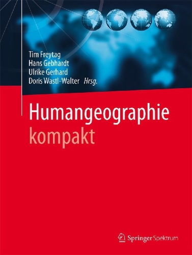 Buchcover und Innenansicht für das Buch: Humangeographie kompakt