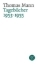 Buchcover und Innenansicht für das Buch: Tagebücher 1953 - 1955