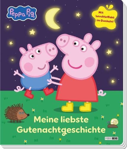 Buchcover und Innenansicht für das Buch: Peppa Pig: Meine liebste Gutenachtgeschichte