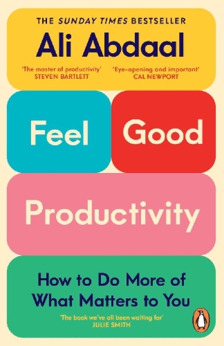 Buchcover und Innenansicht für das Buch: Feel-Good Productivity