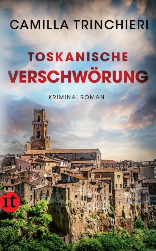 Buchcover und Innenansicht für das Buch: Murder in Pitigliano. A Tuscan Mystery #5