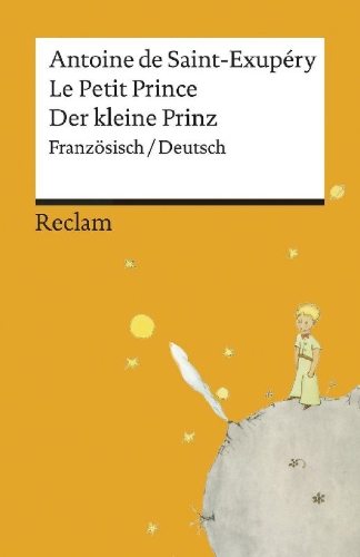 Buchcover und Innenansicht für das Buch: Le Petit Prince / Der kleine Prinz