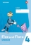 Buchcover und Innenansicht für das Buch: Flex und Flora 4. Heft Lesen 4 (Druckschrift) Verbrauchsmaterial