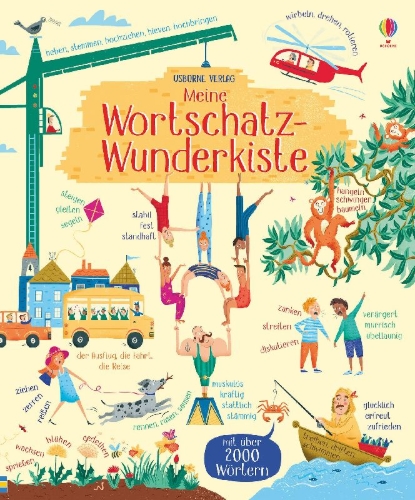 Buchcover und Innenansicht für das Buch: Meine Wortschatz-Wunderkiste