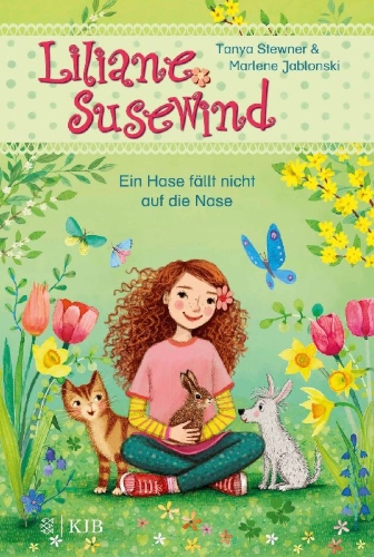 Buchcover und Innenansicht für das Buch: Liliane Susewind - Ein Hase fällt nicht auf die Nase