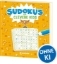 Buchcover und Innenansicht für das Buch: Sudokus für clevere Kids 7+ [gelb]