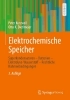 Buchcover und Innenansicht für das Buch: Elektrochemische Speicher