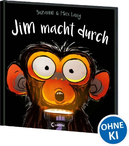Buchcover und Innenansicht für das Buch: Grumpy Monkey Up All Night