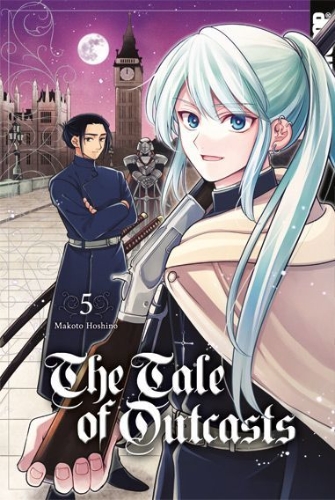 Buchcover und Innenansicht für das Buch: The Tale of Outcasts 05