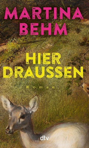 Buchcover und Innenansicht für das Buch: Hier draußen