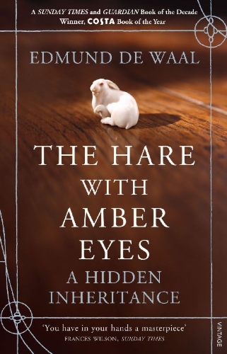 Buchcover und Innenansicht für das Buch: The Hare with Amber Eyes