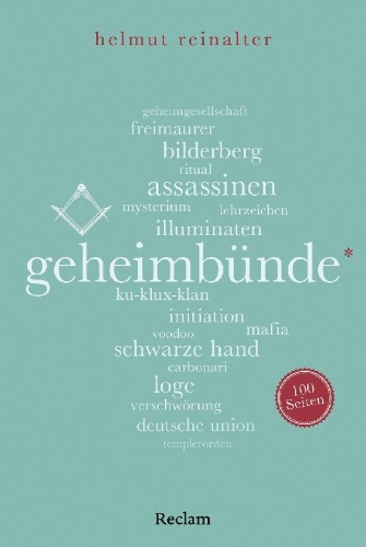 Buchcover und Innenansicht für das Buch: Geheimbünde. 100 Seiten