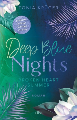 Buchcover und Innenansicht für das Buch: Deep Blue Nights- Broken Heart Summer