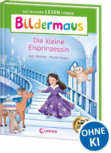 Buchcover und Innenansicht für das Buch: Bildermaus - Die kleine Eisprinzessin