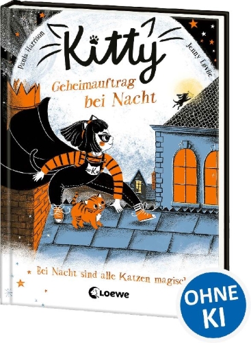 Buchcover und Innenansicht für das Buch: Kitty and the Tiger Treasure