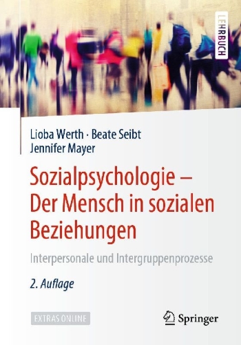 Buchcover und Innenansicht für das Buch: Sozialpsychologie: Der Mensch in sozialen Beziehungen