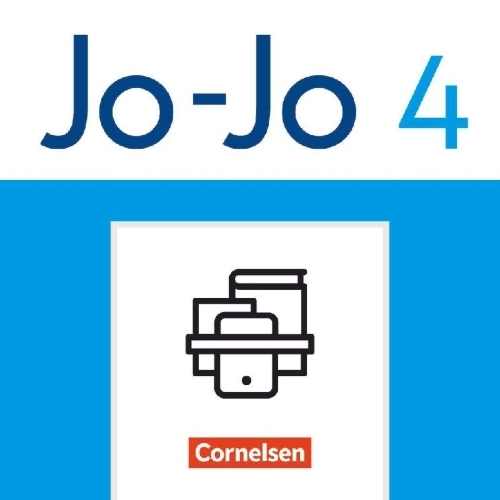 Buchcover und Innenansicht für das Buch: Jo-Jo Sprachbuch 4. Schuljahr - Allgemeine Ausgabe 2024 - FRESCH-Karte - 10 Stück im Paket