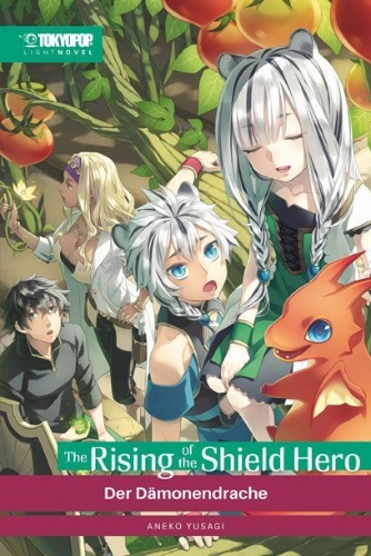 Buchcover und Innenansicht für das Buch: The Rising of the Shield Hero Light Novel 12