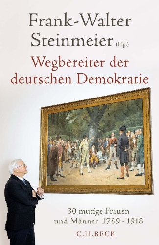 Buchcover und Innenansicht für das Buch: Wegbereiter der deutschen Demokratie