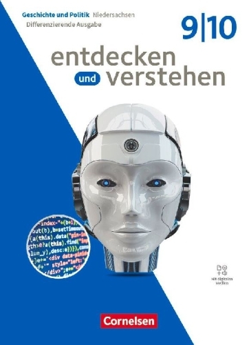 Buchcover und Innenansicht für das Buch: Entdecken und verstehen Band 3: 9./10. Schuljahr - Geschichtsbuch - Differenzierende Ausgabe Niedersachsen 2024 - Schulbuch mit digitalen Medien