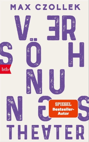 Buchcover und Innenansicht für das Buch: Versöhnungstheater