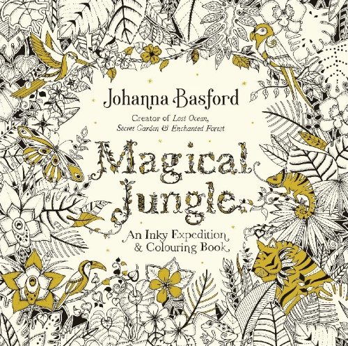 Buchcover und Innenansicht für das Buch: Magical Jungle