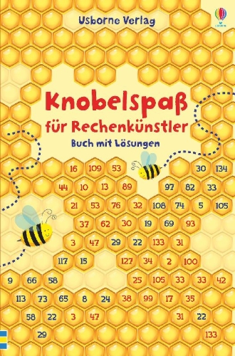Buchcover und Innenansicht für das Buch: Knobelspaß für Rechenkünstler - Buch mit Lösungen