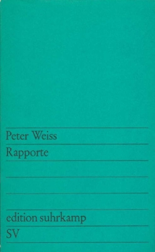 Buchcover und Innenansicht für das Buch: Rapporte