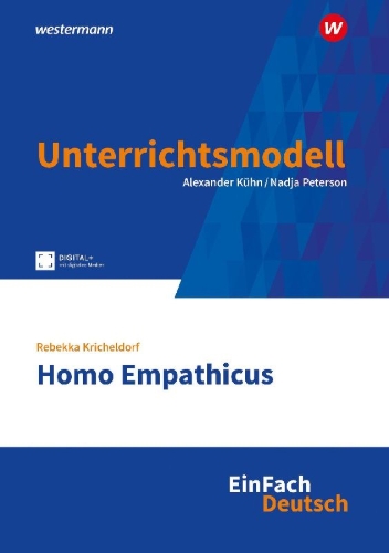 Buchcover und Innenansicht für das Buch: Homo Empathicus. EinFach Deutsch Unterrichtsmodelle