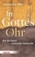 Buchcover und Innenansicht für das Buch: In Gottes Ohr