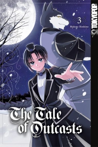 Buchcover und Innenansicht für das Buch: The Tale of Outcasts 03
