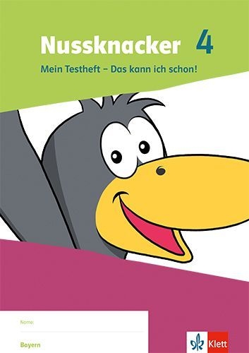 Buchcover und Innenansicht für das Buch: Nussknacker 4. Testheft Klasse 4. Ausgabe Bayern