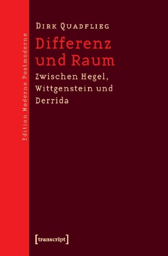 Buchcover und Innenansicht für das Buch: Differenz und Raum