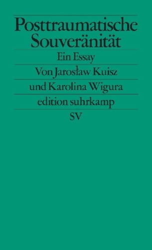 Buchcover und Innenansicht für das Buch: Posttraumatische Souveränität