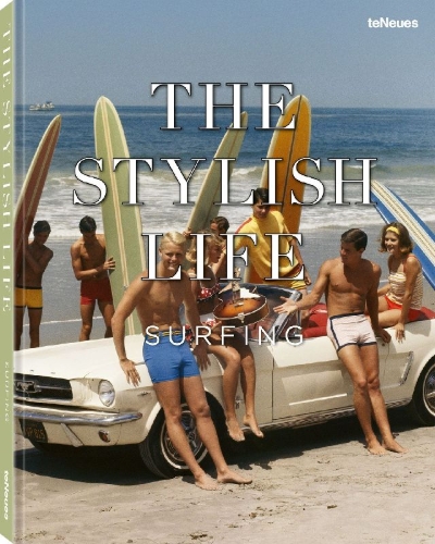 Buchcover und Innenansicht für das Buch: The Stylish Life Surfing