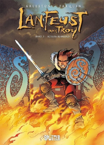 Buchcover und Innenansicht für das Buch: Lanfeust de Troy