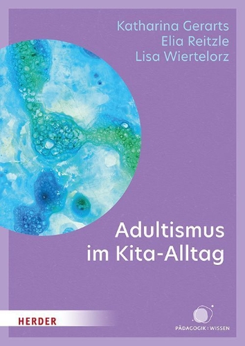 Buchcover und Innenansicht für das Buch: Adultismus im Kita-Alltag