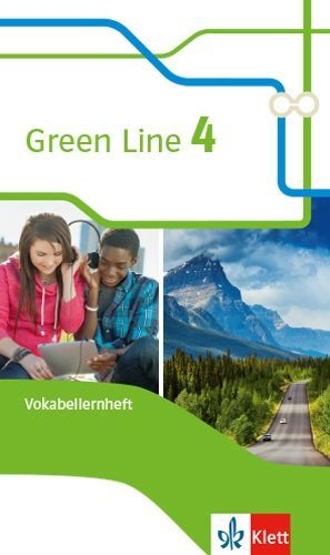 Buchcover und Innenansicht für das Buch: Green Line 4. Ausgabe Bayern. Vokabellernheft 8. Klasse
