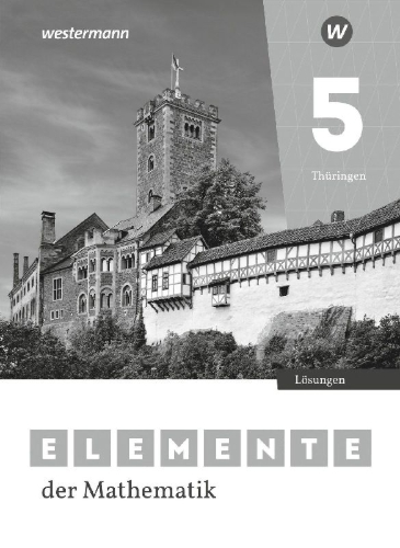 Buchcover und Innenansicht für das Buch: Elemente der Mathematik SI. Lösungen 5. Für Thüringen