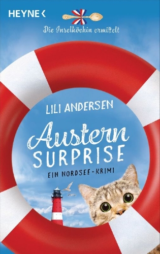 Buchcover und Innenansicht für das Buch: Austern surprise - Die Inselköchin ermittelt