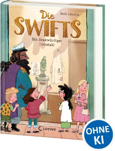 Buchcover und Innenansicht für das Buch: The Swifts: A Gallery of Rogues