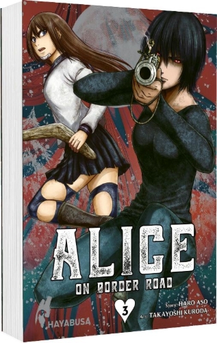 Buchcover und Innenansicht für das Buch: Imawa no Michi no Alice