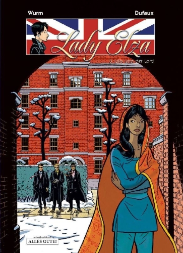 Buchcover und Innenansicht für das Buch: Lady Elza