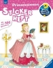 Buchcover und Innenansicht für das Buch: Wieso? Weshalb? Warum? Stickerheft:  Prinzessinnen