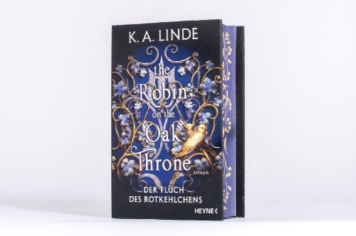 Buchcover und Innenansicht für das Buch: The Robin on the Oak Throne - The Oak & Holly Cycle 2