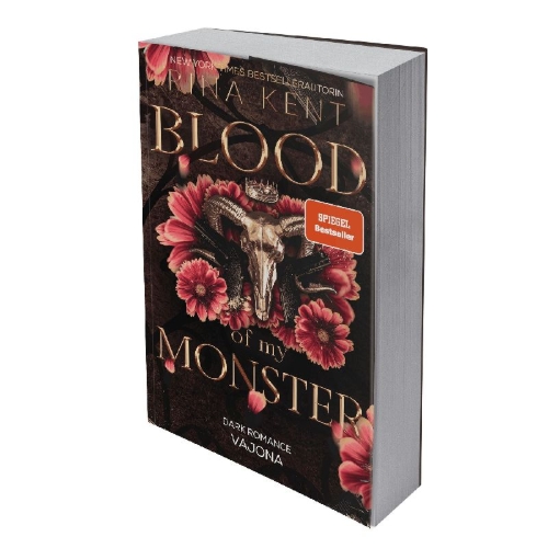 Buchcover und Innenansicht für das Buch: Blood of My Monster: A Dark Mafia Romance (Monster Trilogy Book 1)