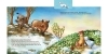 Buchcover und Innenansicht für das Buch: Was machen die Tiere im Frühling?