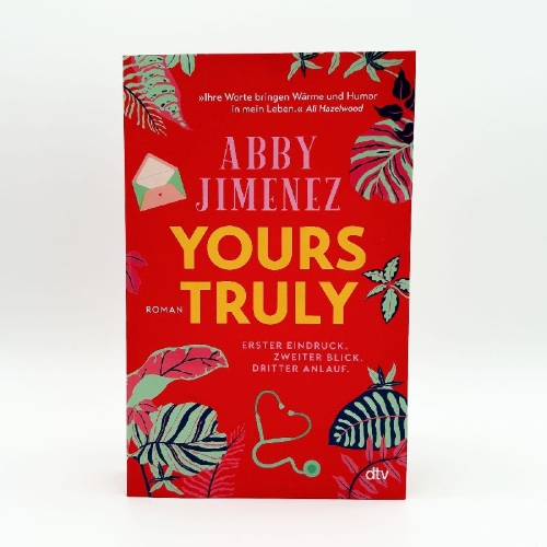 Buchcover und Innenansicht für das Buch: Yours Truly